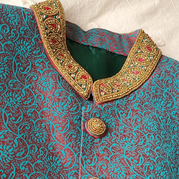 Mens indian sherwani coat - Picture 4 of 5